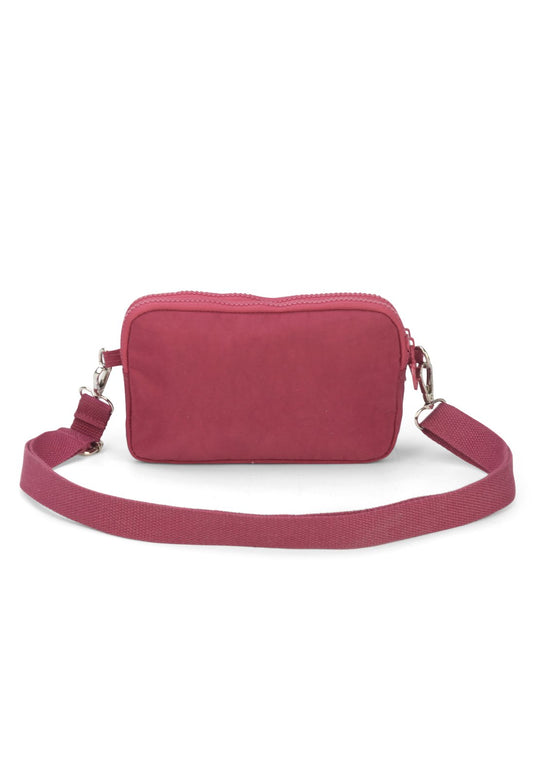 Bolsa Transv 3zps Embut Crinkle Up4you Vinho - Unico.VINHO