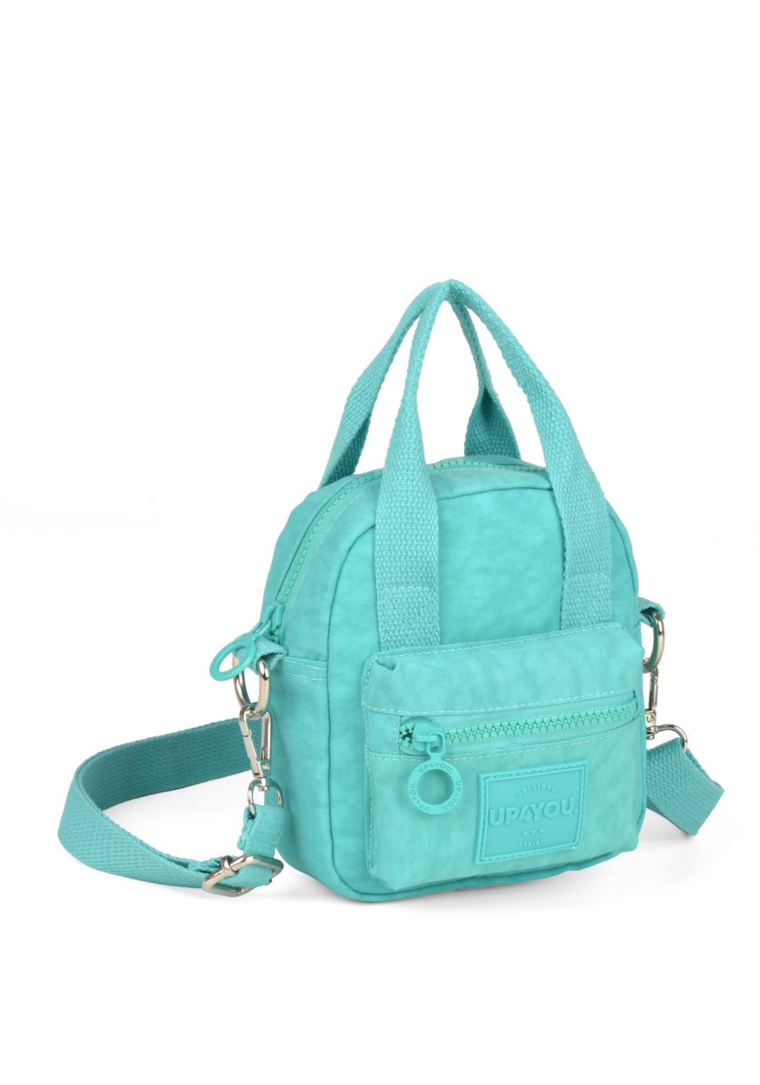 Bolsa Transv Bau Moda Crinkle Up4you Vermelho - Unico.VERDE