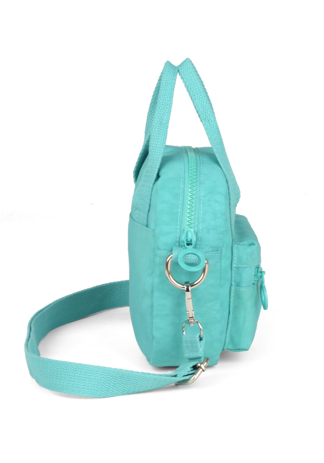 Bolsa Transv Bau Moda Crinkle Up4you Vermelho - Unico.VERDE