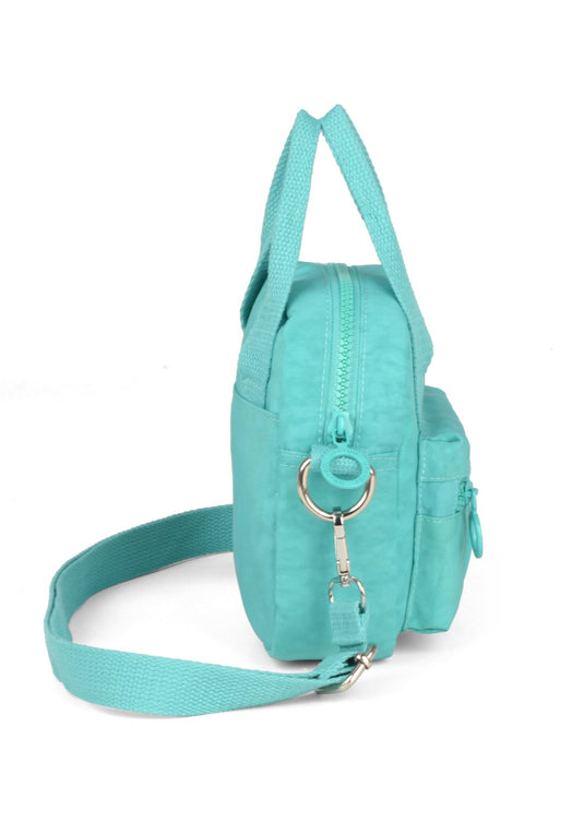 Bolsa Transv Bau Moda Crinkle Up4you Vermelho - Unico.VERDE