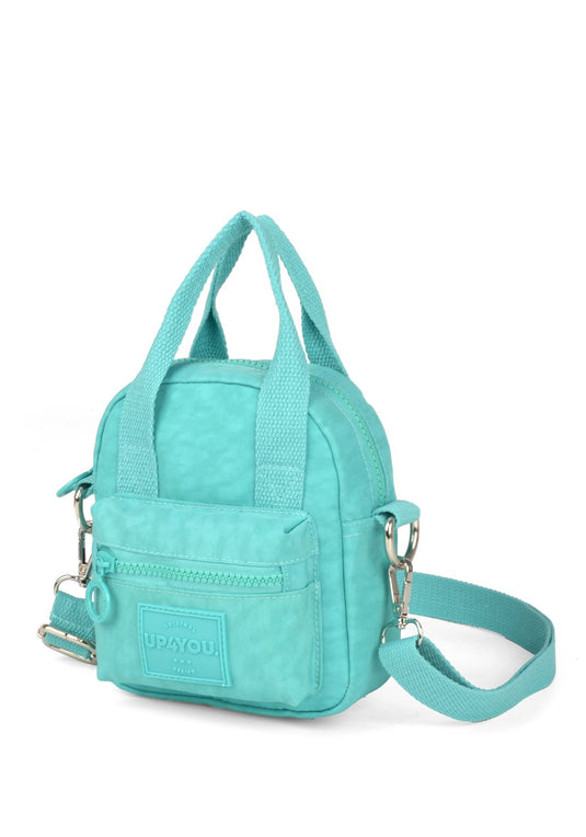 Bolsa Transv Bau Moda Crinkle Up4you Vermelho - Unico.VERDE