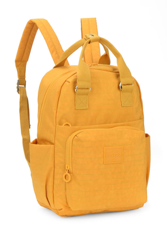 Bolsa Transv Mini Moda Crinkle Up4you Azul Escuro - Unico.AMARELO