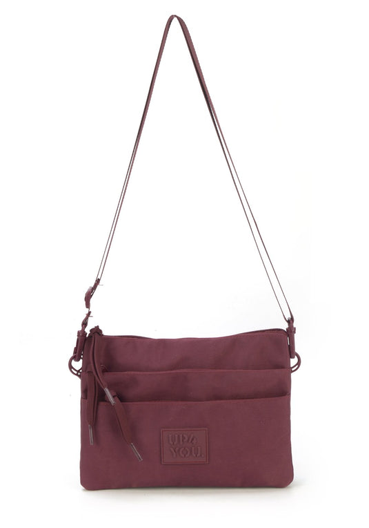 Bolsa Trasnv Bolso Moda Sarja Up4you Vinho - Unico.VINHO