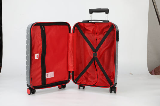 Frasqueira M Up4you Edimburgo Abs23 Grafite - Unico.PRATA