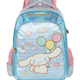Mochila de Rodinhas Média Infantil Acetinada de Costas My Melody Cinnamoroll