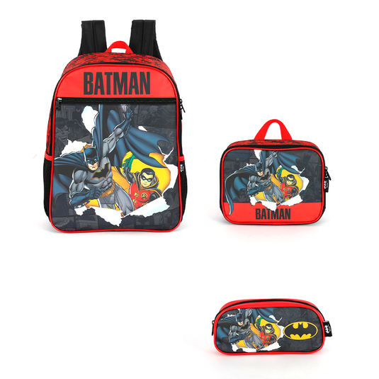 Kit Escolar Batman e Robin Costas Up4you