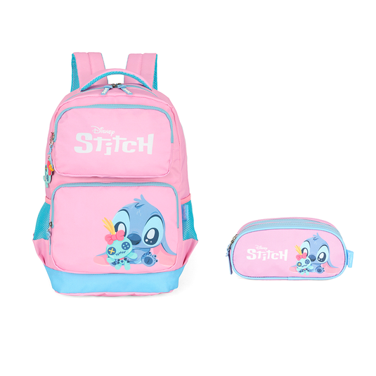 Kit Escolar de Costas - Stitch Ifantil