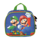 Lancheira Escolar Infantil Pequena de Costas Super Mário