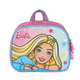 Lancheira Escolar Infantil Média de Costas Barbie Náilon Estampada