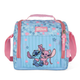 Lancheira Escolar Juvenil Média Stitch e Angel Disney