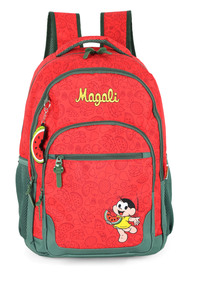 Mochila de Costas Média Infantil Básica Turma da Mônica