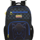 Mochila de Rodinhas Grande Juvenil Sonic de Costas Quadriculada