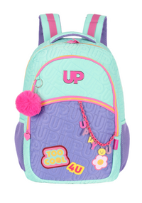 Mochila de Costas Média Juvenil Matelassê Rock Star Notebook 18 Up4you