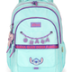 Mochila de Costas Média Juvenil Náilon Notebook Ohana Stitch com Chaveiro