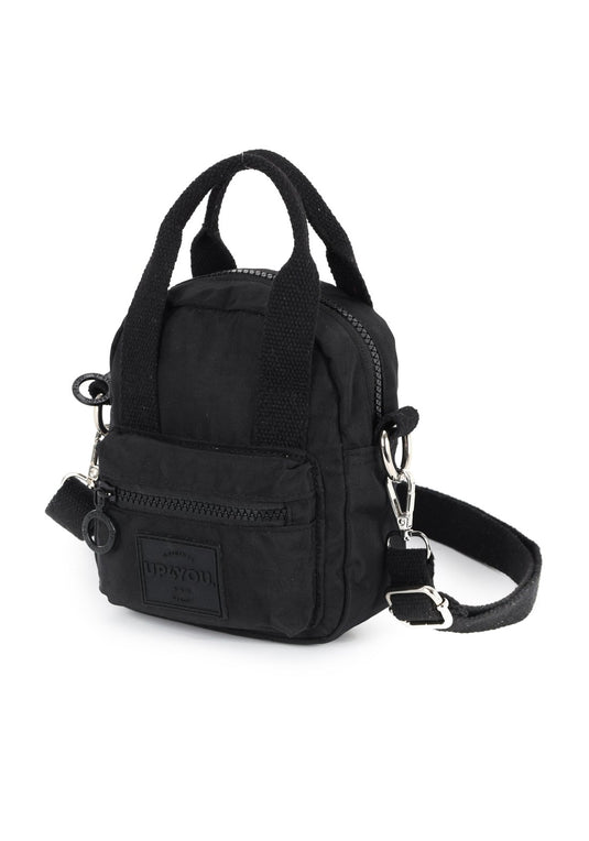 Mochila Moda Crinkle Up4you Azul Escuro - Unico.PRETO