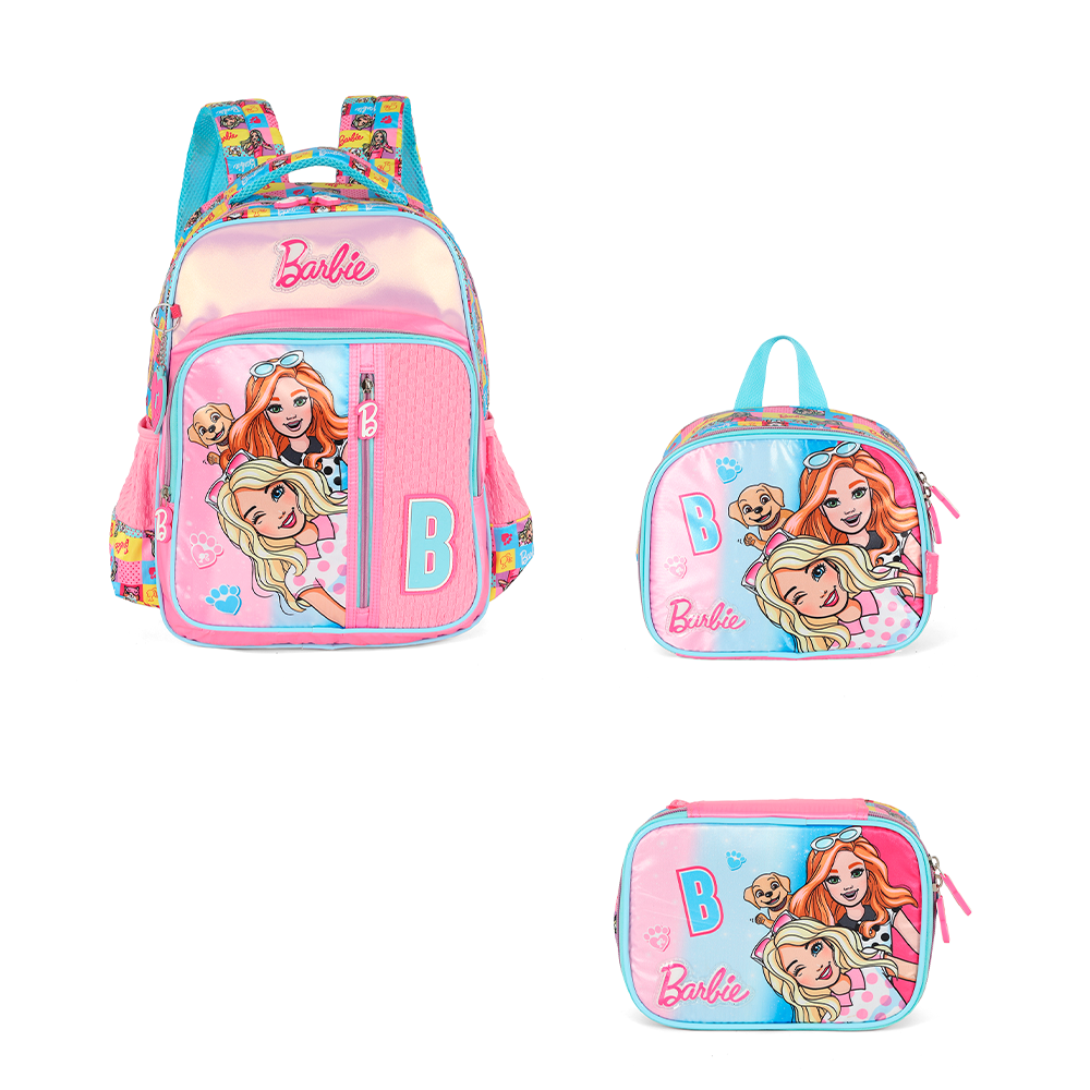 Kit Escolar Costas Barbie By Up4you