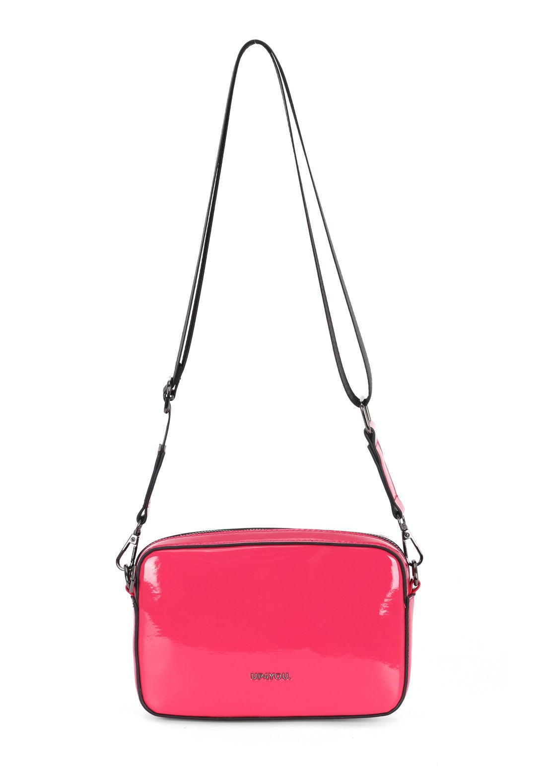 Bolsa Carteiro Moda Crinkle Up4you Roxo - Unico.PINK
