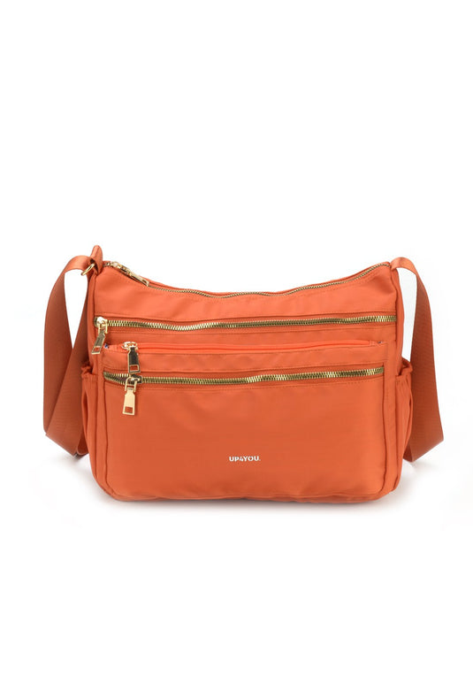 Bolsa Carteiro Moda Nylon Up4you Laranja - Unico