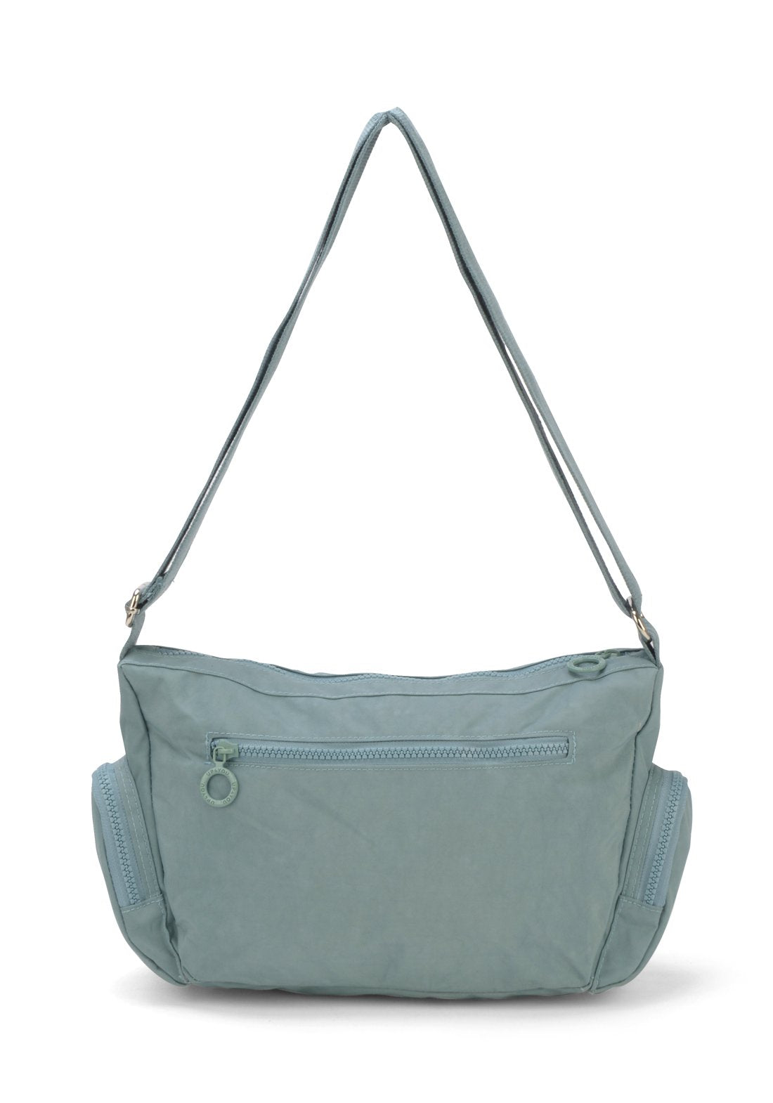 Bolsa Carteiro Pkt Moda Crinkle Up4you Azul Claro - Unico