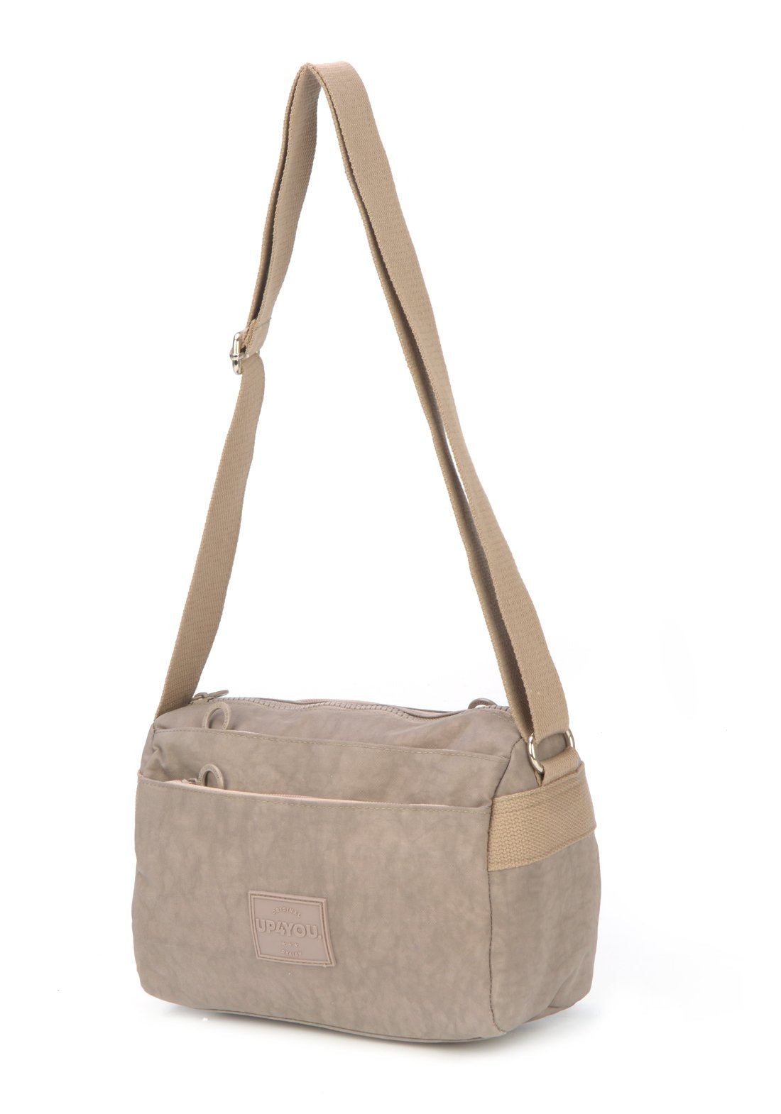 Bolsa Transv 3zps Embut Crinkle Up4you Fendi - Unico