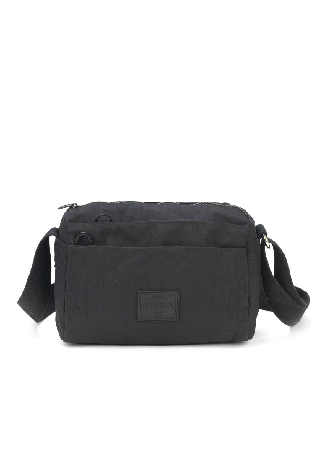 Bolsa Transv 3zps Embut Crinkle Up4you Preto - Unico