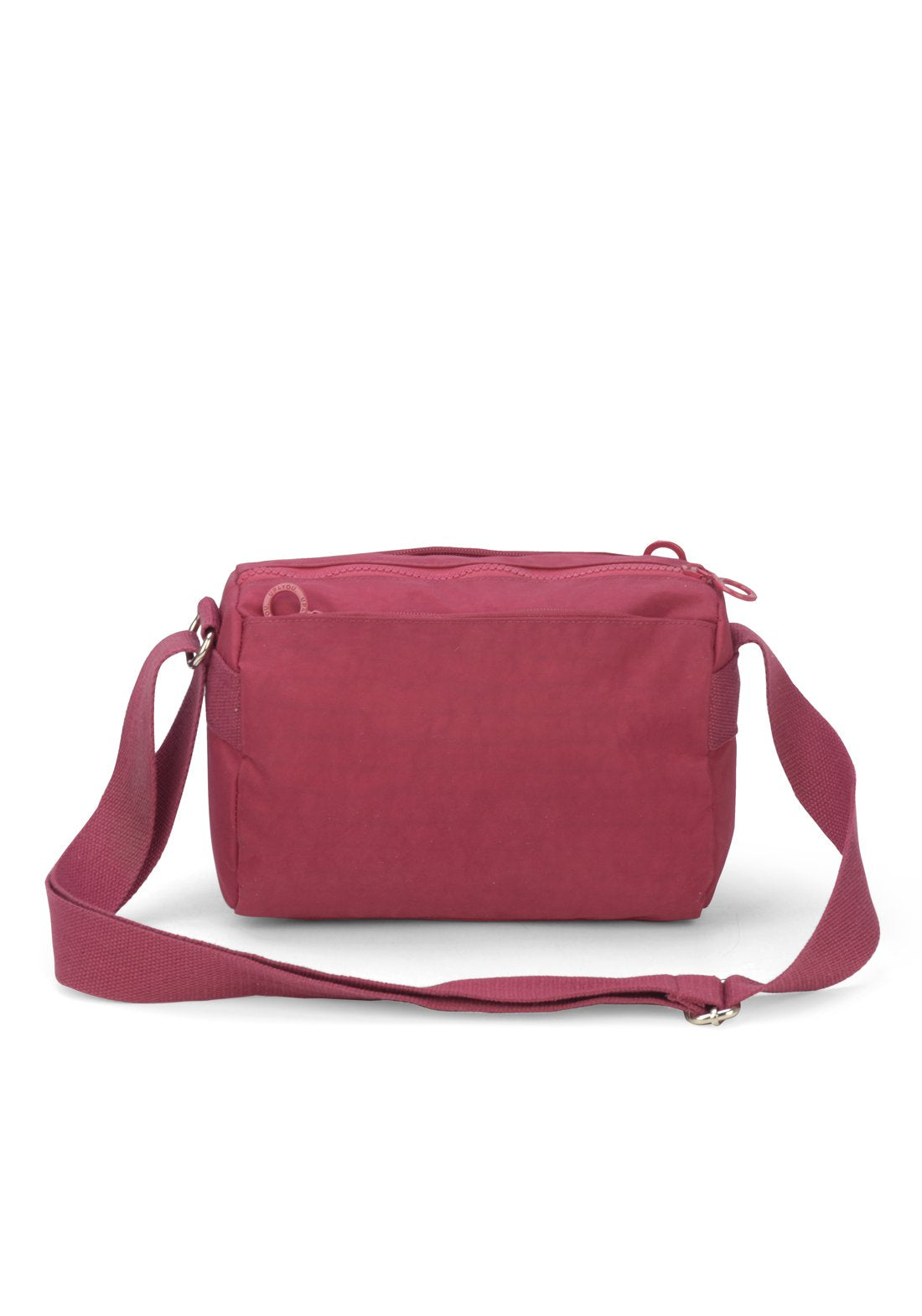 Bolsa Transv 3zps Embut Crinkle Up4you Vinho - Unico