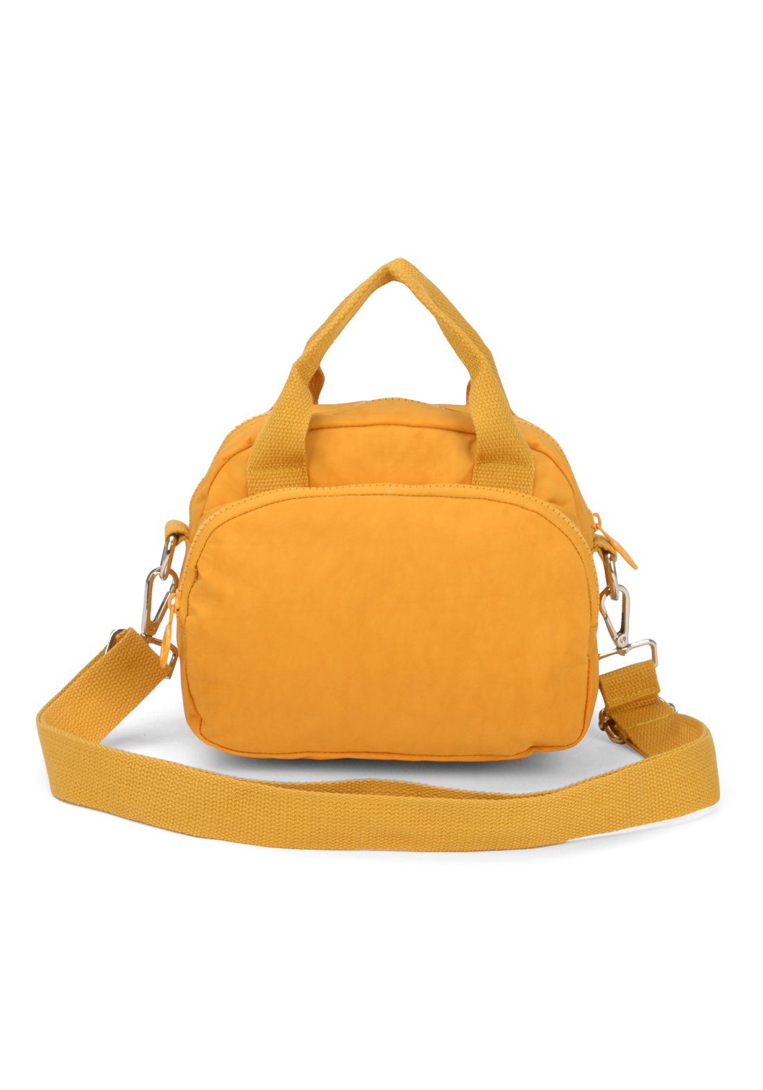 Bolsa Transv 3zps Moda Crinkle Up4you Mostarda - Unico