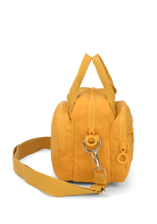 Bolsa Transv 3zps Moda Crinkle Up4you Mostarda - Unico