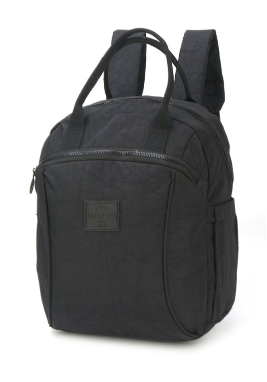 Bolsa Transv 4zps Moda Crinkle Up4you Preto - Unico.PRETO