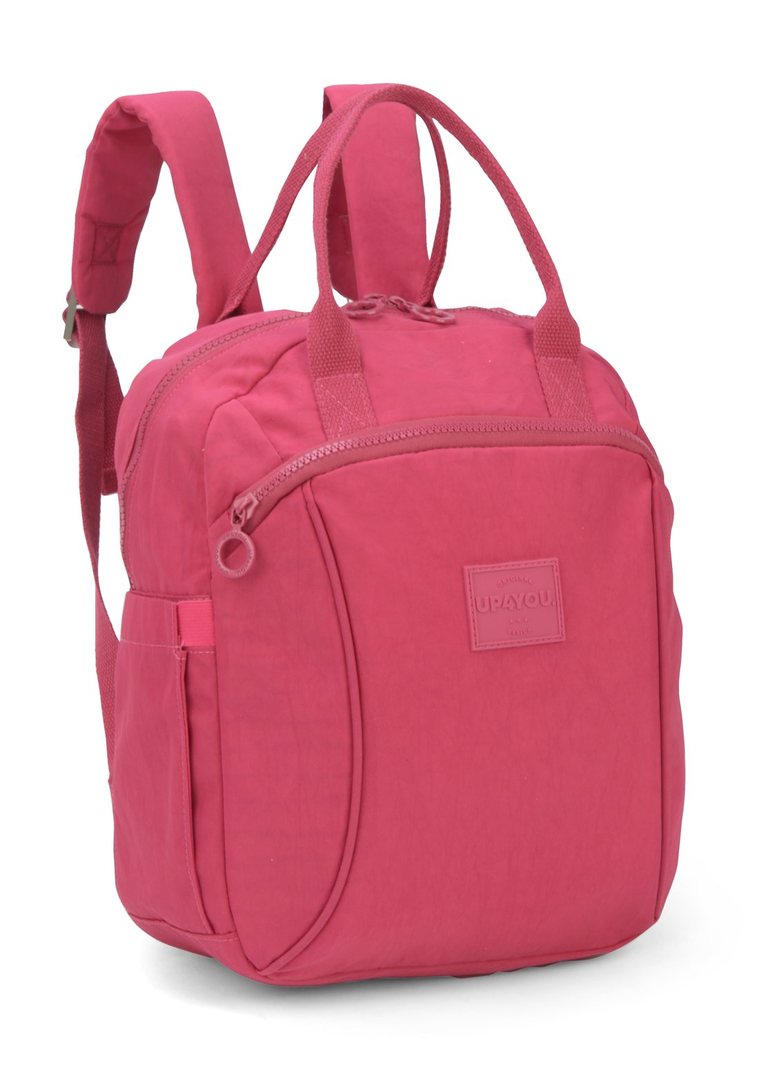 Bolsa Transv 4zps Moda Crinkle Up4you Preto - Unico.PINK