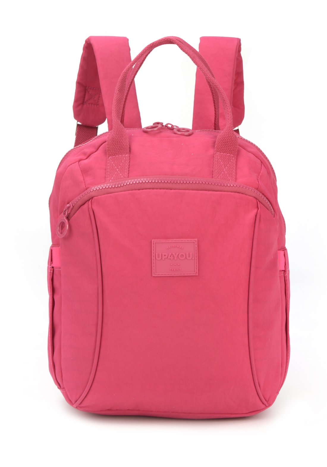 Bolsa Transv 4zps Moda Crinkle Up4you Preto - Unico.ROSA