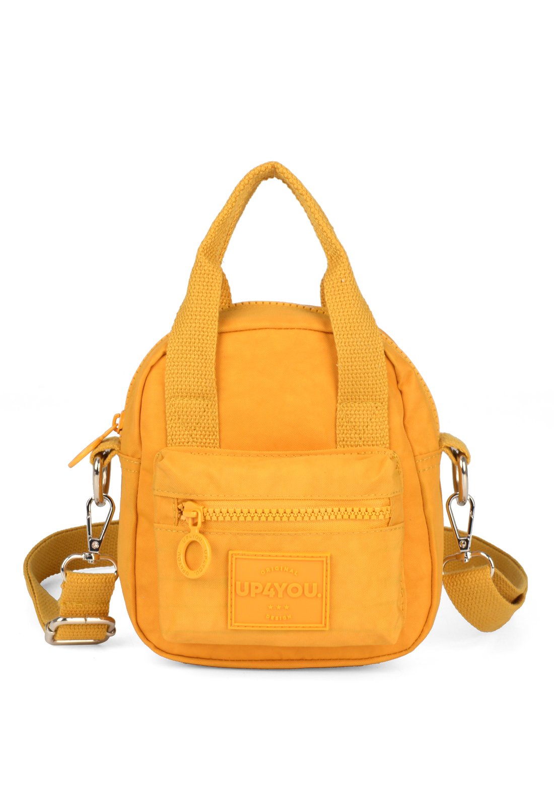 Bolsa Transv Bau Moda Crinkle Up4you Azul Escuro - Unico.AMARELO