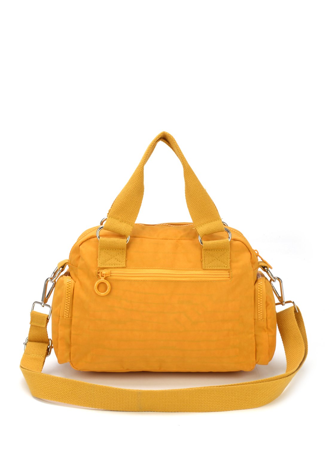 Bolsa Transv Bau Moda Crinkle Up4you Mostarda - Unico