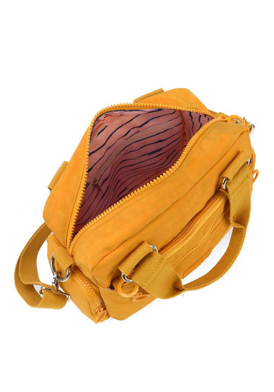 Bolsa Transv Bau Moda Crinkle Up4you Mostarda - Unico