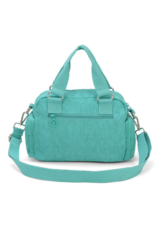 Bolsa Transv Bau Moda Crinkle Up4you Verde - Unico