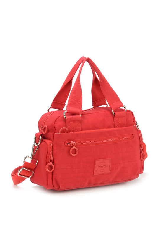 Bolsa Transv Bau Moda Crinkle Up4you Vermelho - Unico