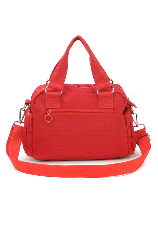 Bolsa Transv Bau Moda Crinkle Up4you Vermelho - Unico