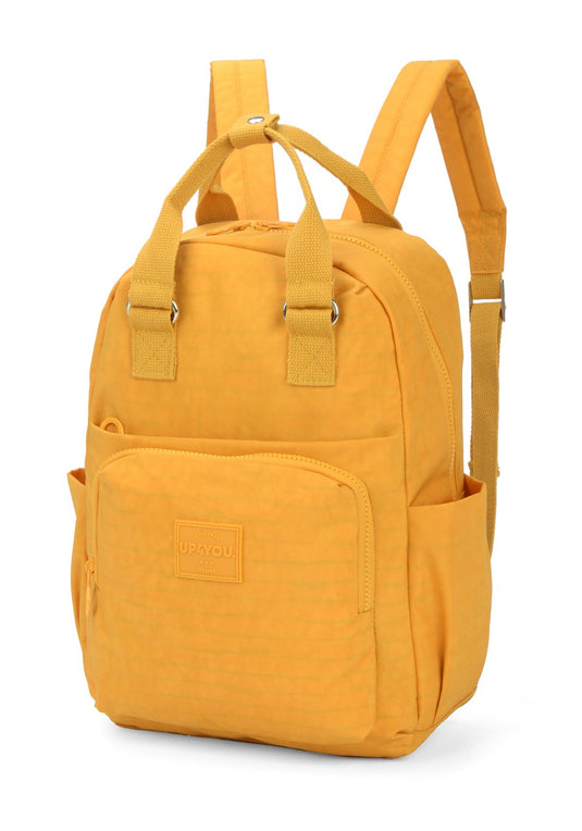 Bolsa Transv Mini Moda Crinkle Up4you Azul Escuro - Unico.AMARELO