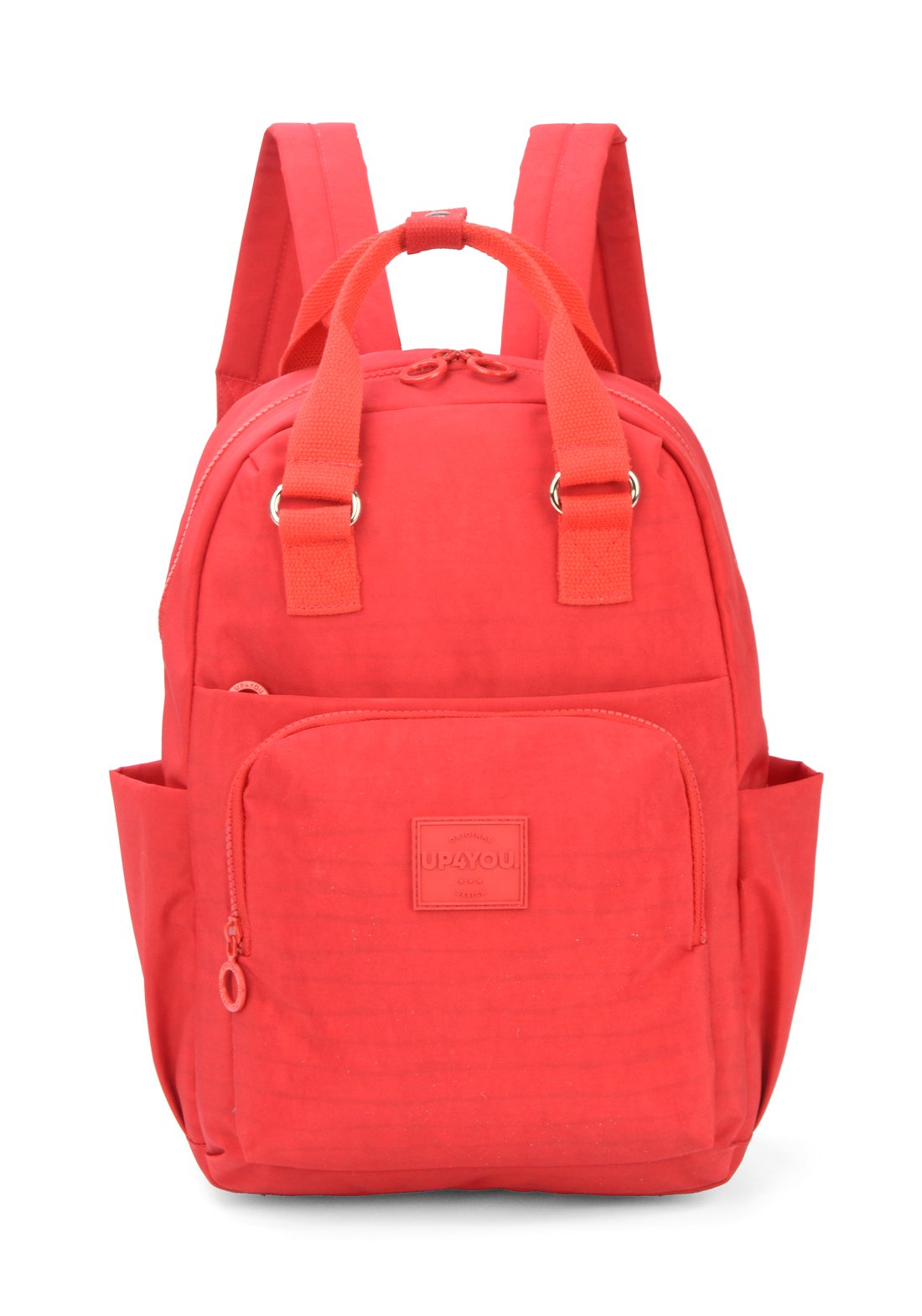 Bolsa Transv Mini Moda Crinkle Up4you Mostarda - Unico.VERMELHO