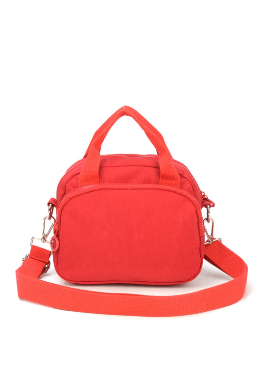 Bolsa Transv Rectangle Crinkle Up4you Rose - Unico.VERMELHO