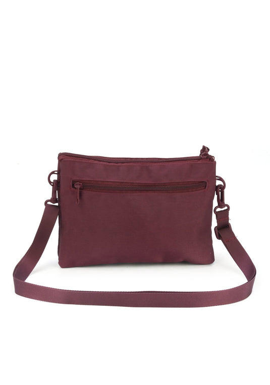 Bolsa Trasnv 3dv Moda Sarja Up4you Vinho - Unico