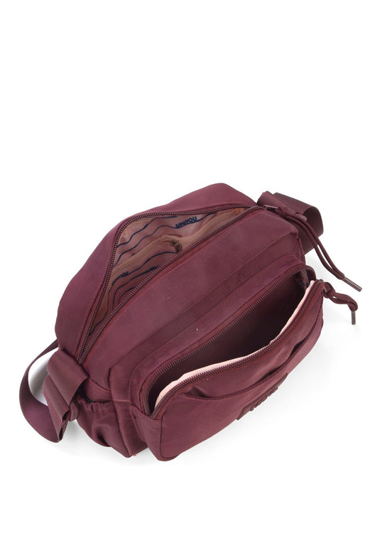 Bolsa Trasnv Bolso Moda Sarja Up4you Vinho - Unico