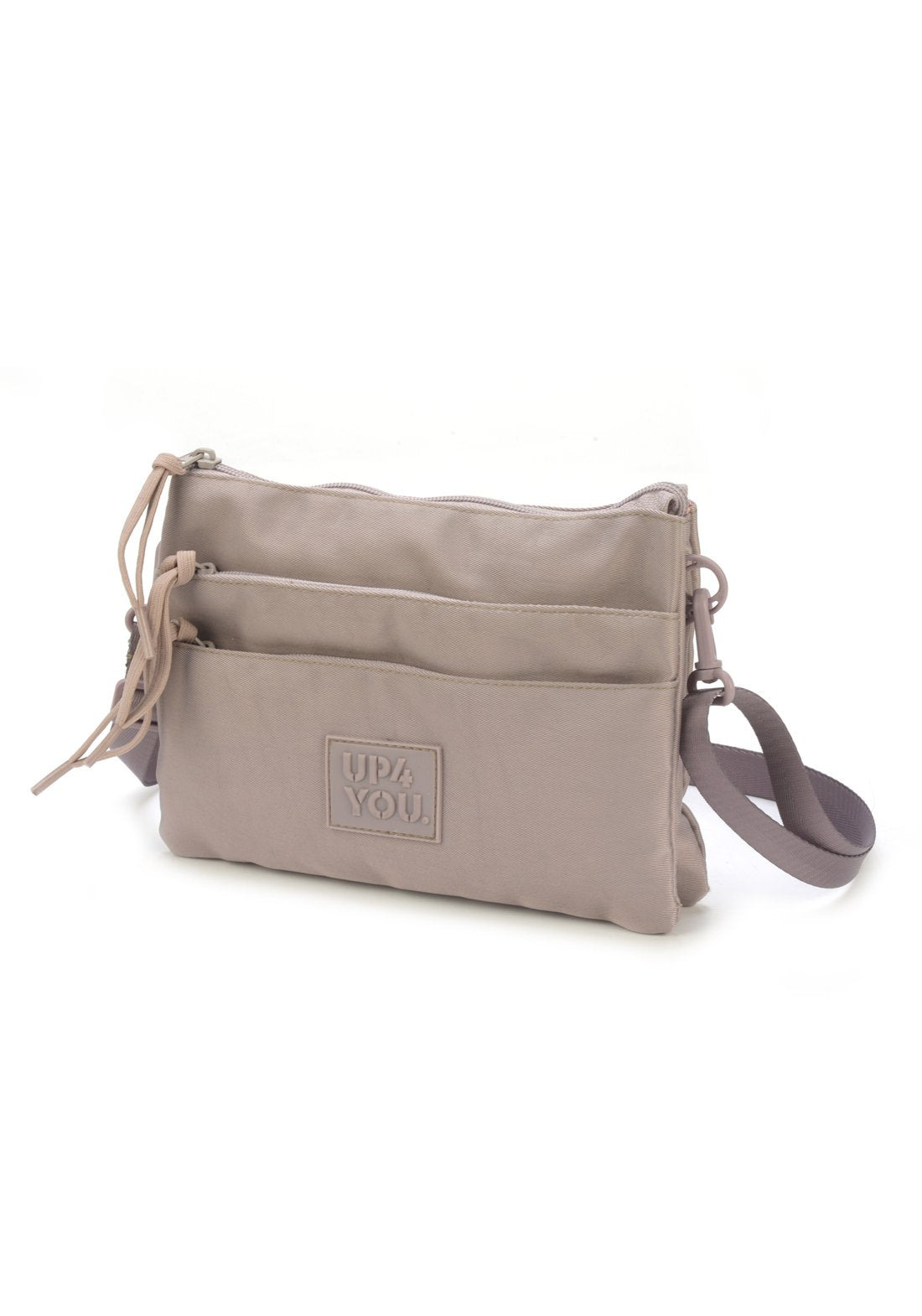 Bolsa Trasnv Bolso Moda Sarja Up4you Vinho - Unico.FENDI