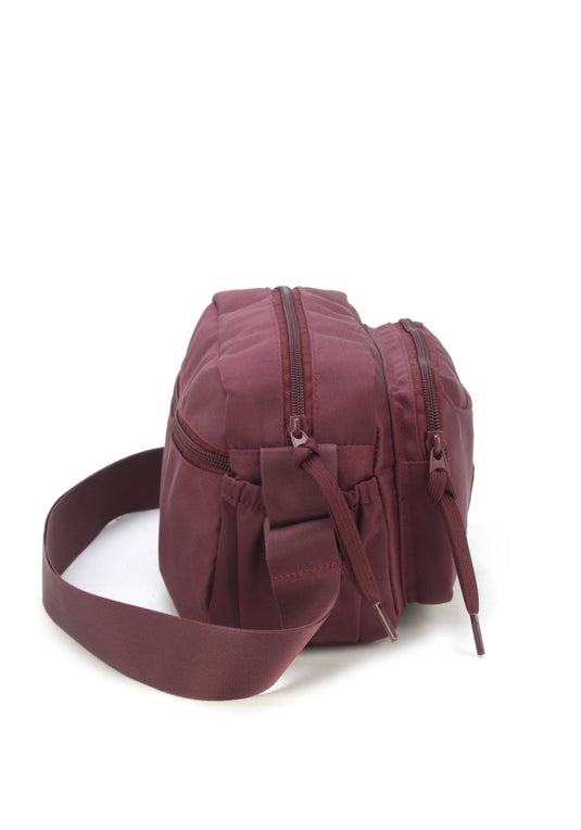 Bolsa Trasnv Bolso Moda Sarja Up4you Vinho - Unico
