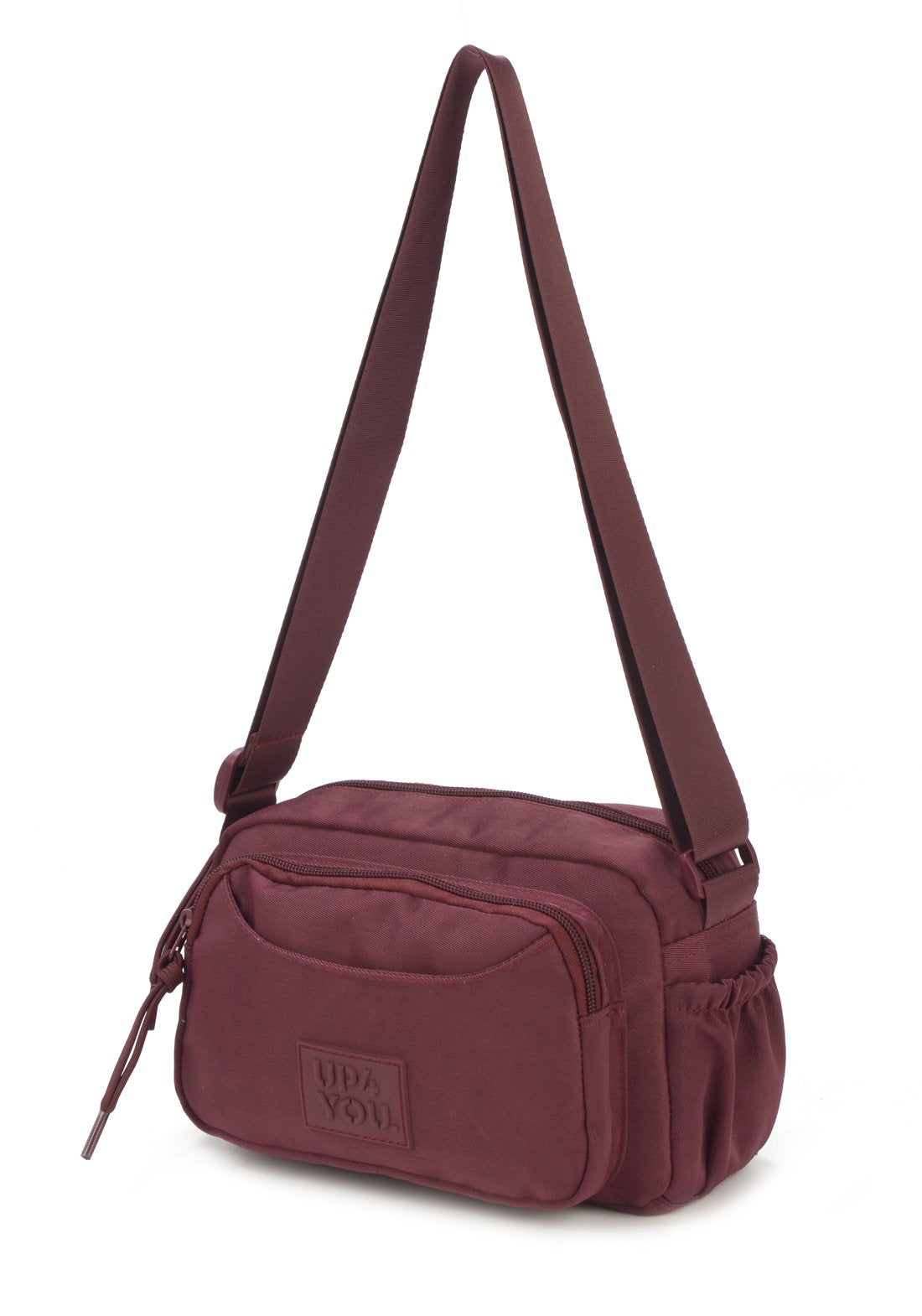 Bolsa Trasnv Bolso Moda Sarja Up4you Vinho - Unico