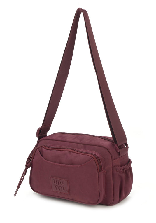 Bolsa Trasnv Bolso Moda Sarja Up4you Vinho - Unico