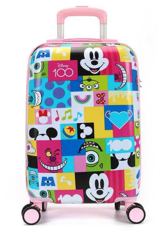 Mala Bordo Disney 100 Quadri Pc23 Rose - Unico