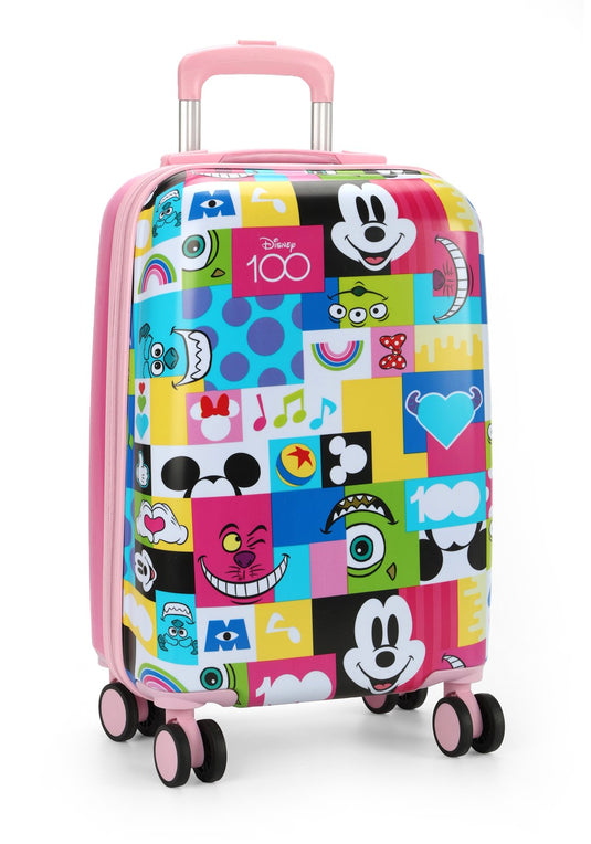 Mala Bordo Disney 100 Quadri Pc23 Rose - Unico