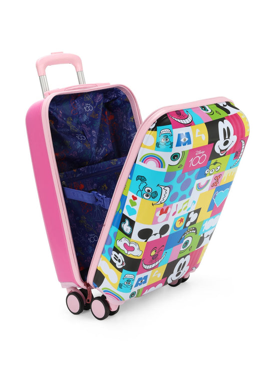 Mala Bordo Disney 100 Quadri Pc23 Rose - Unico