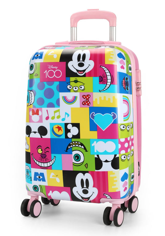 Mala Bordo Disney 100 Quadri Pc23 Rose - Unico